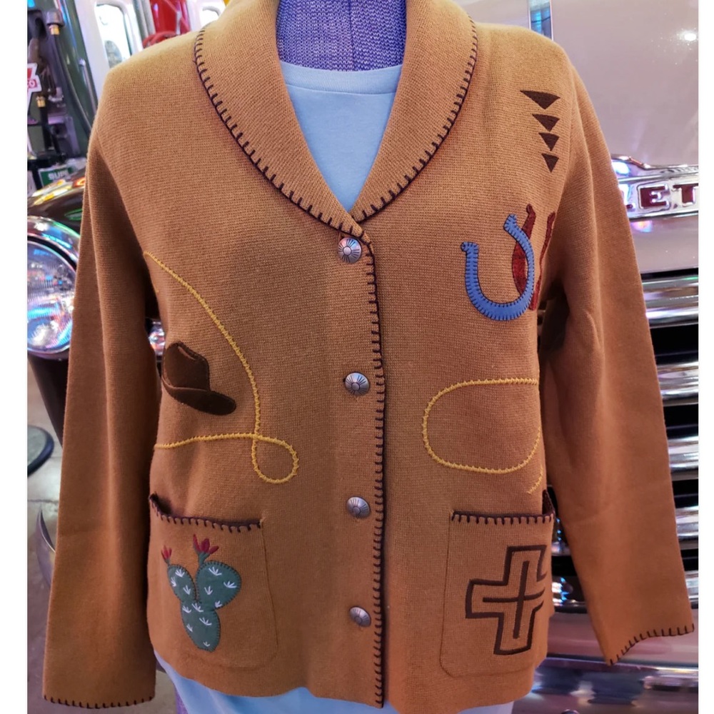 PENDLETON WESTERN CARDIGAN